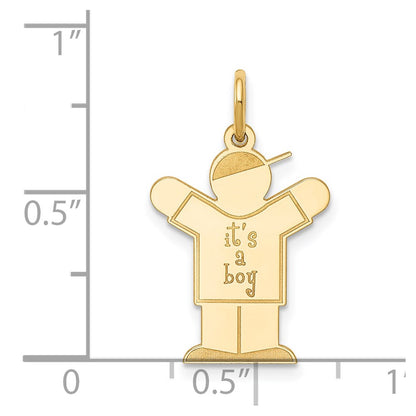 14k Yellow Gold 14k Kid Charm