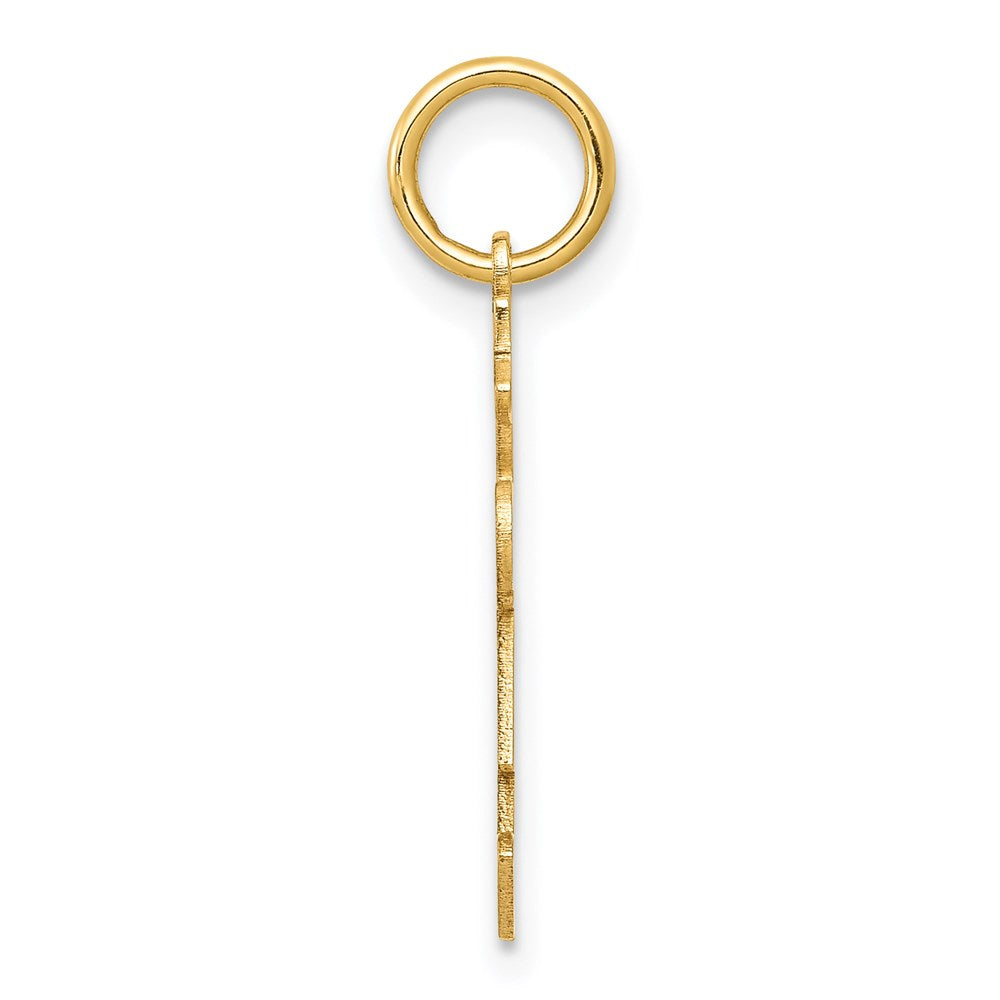 14K Yellow Gold Kid Charm