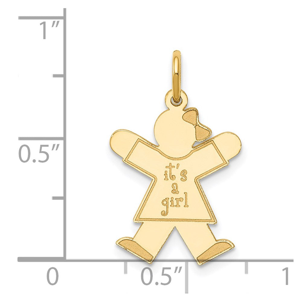 14k Yellow Gold 14k Kid Charm