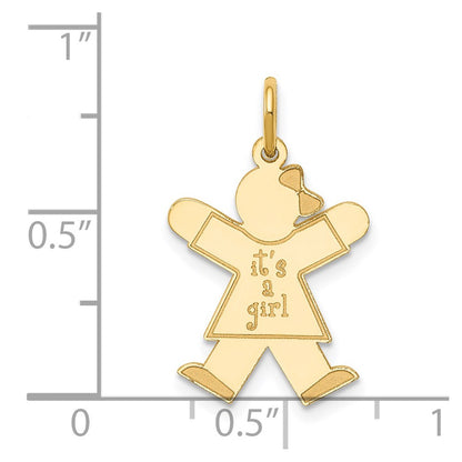 14k Yellow Gold 14k Kid Charm