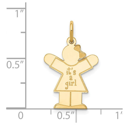 14k Yellow Gold 14k Kid Charm