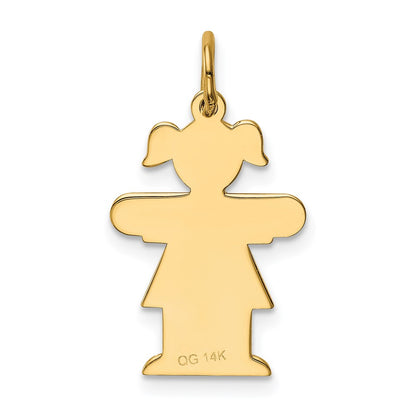 14k Yellow Gold 14k Kid Charm
