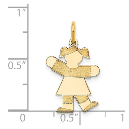 14k Yellow Gold 14k Kid Charm