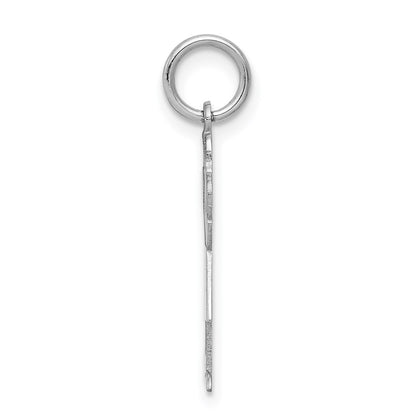 14k White Gold 14k White Gold Kid Charm