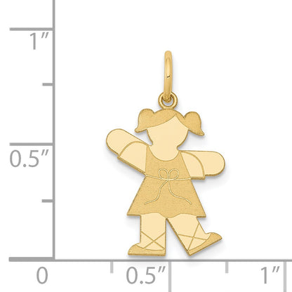 14k Yellow Gold 14k Kid Charm