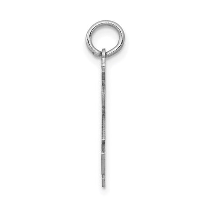 14K White Gold Kid Charm