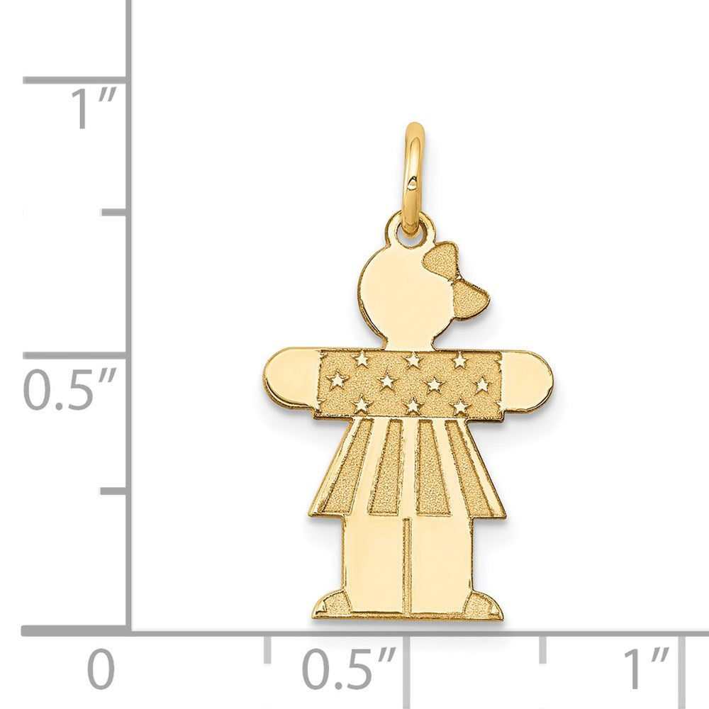 14k Yellow Gold 14k Kid Charm