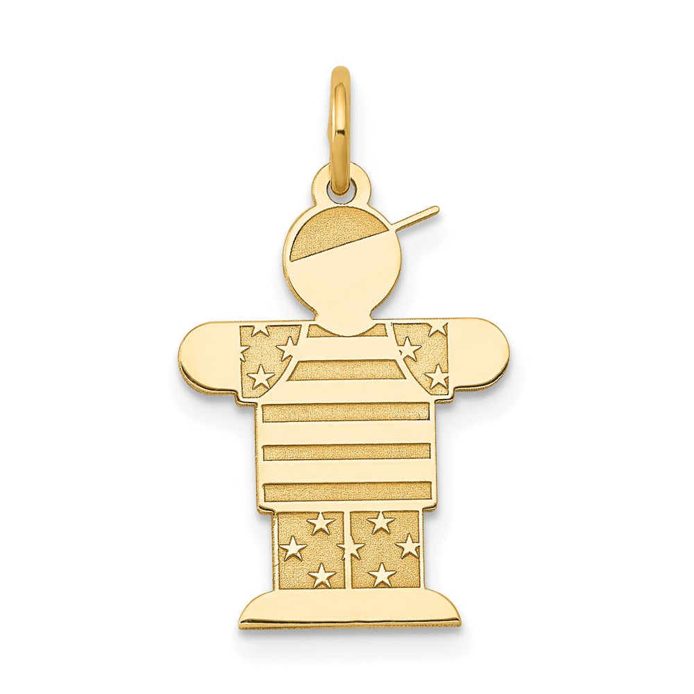 14k Yellow Gold 14k Kid Charm