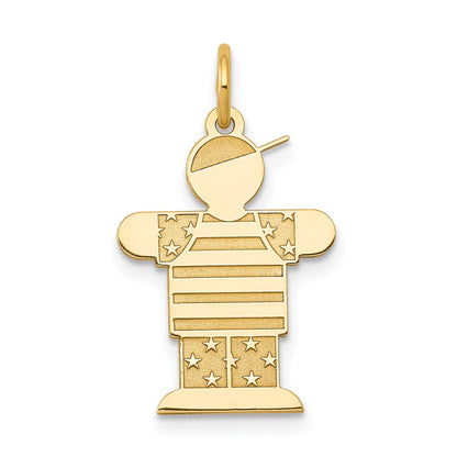 14k Yellow Gold 14k Kid Charm