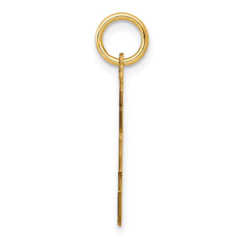 14K Yellow Gold Kid Charm
