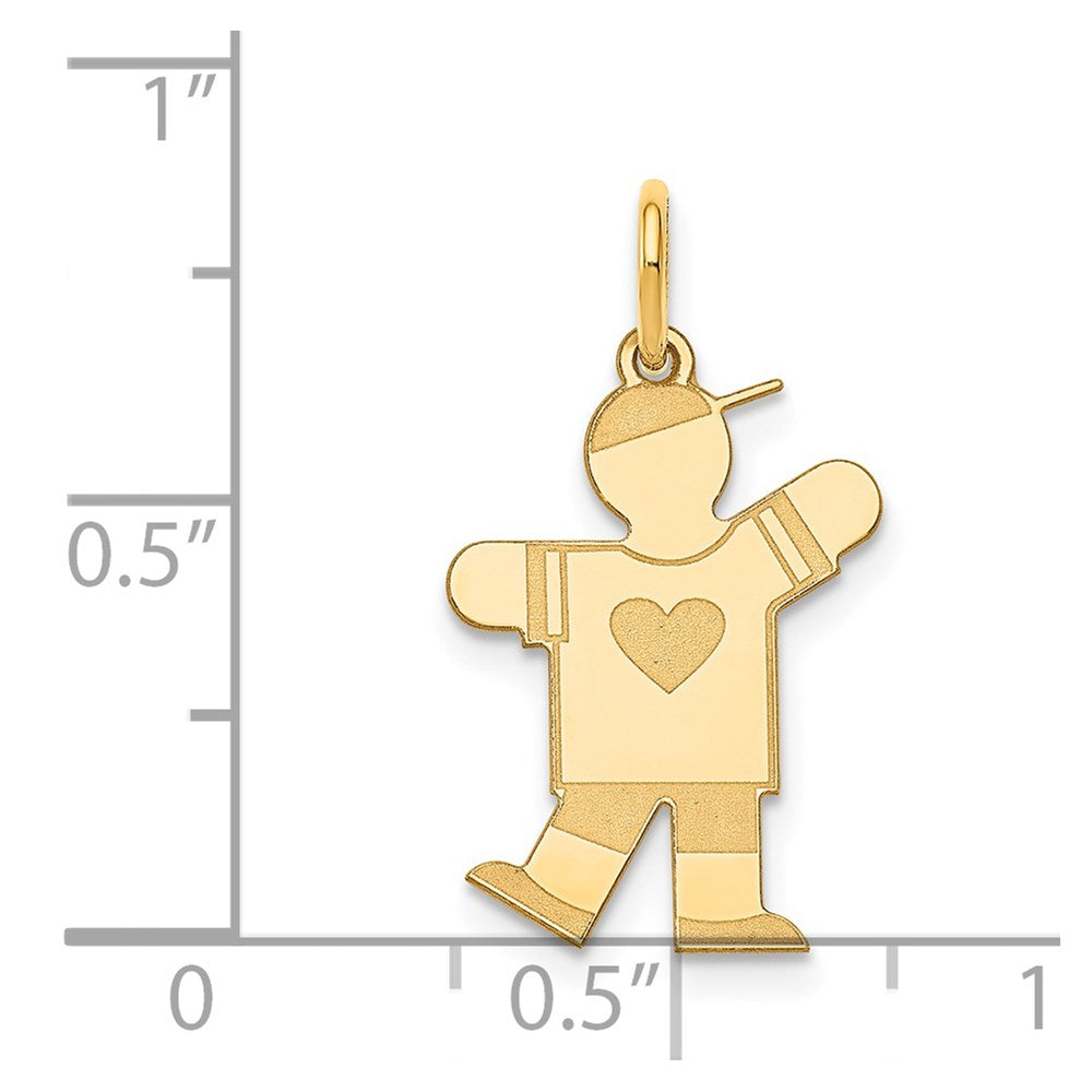 14k Yellow Gold 14k Kid Charm