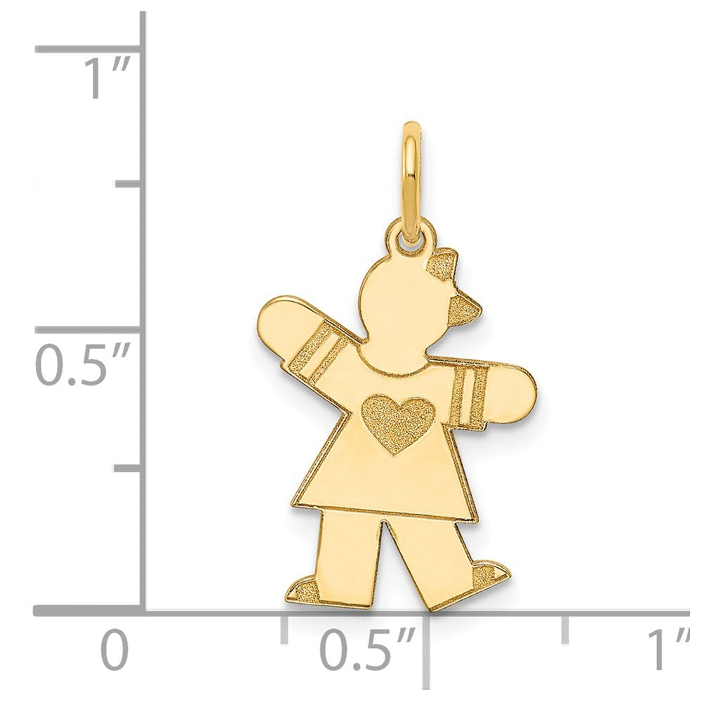 14k Yellow Gold 14k Kid Charm