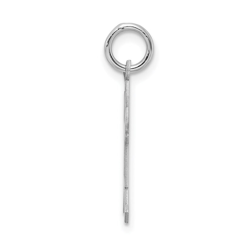 Sterling Silver Rhodium Plated Joy Kid Charm