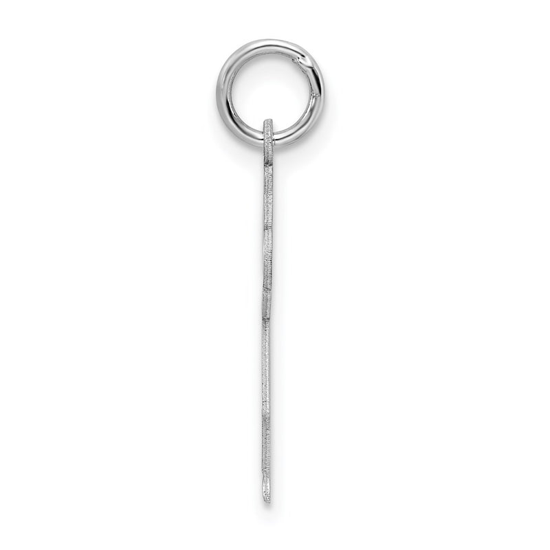 Sterling Silver Rhodium Plated Love Kid Charm