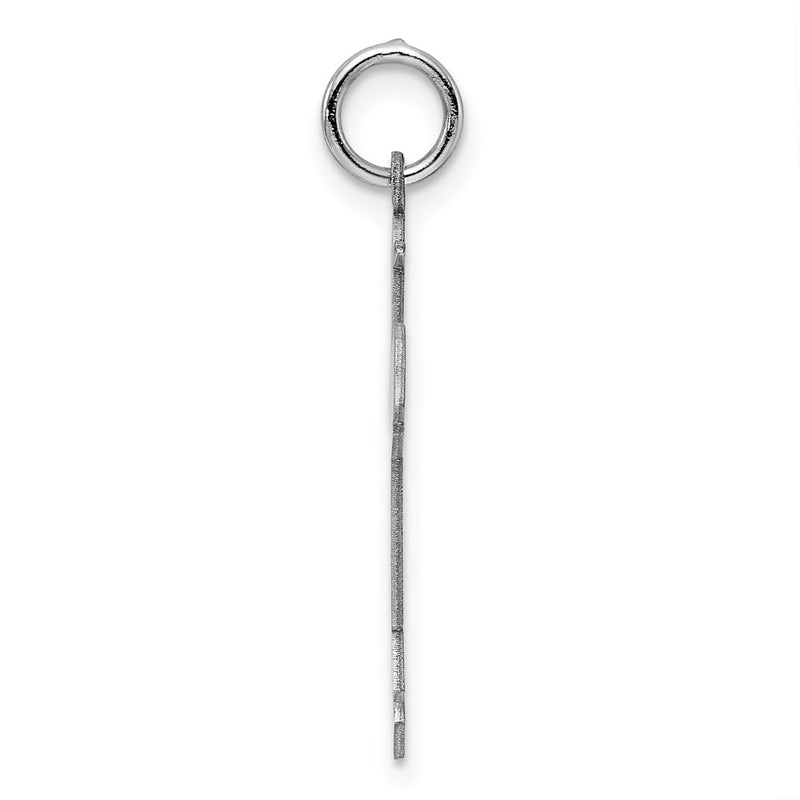 Sterling Silver Rhodium Plated Joy Kid Charm