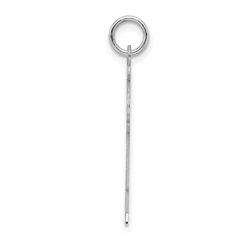 Sterling Silver Rhodium Plated Love Kid Charm