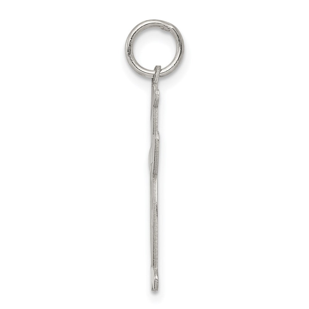 Sterling Silver Rhodium Plated Pee Wee Cuddle Charm