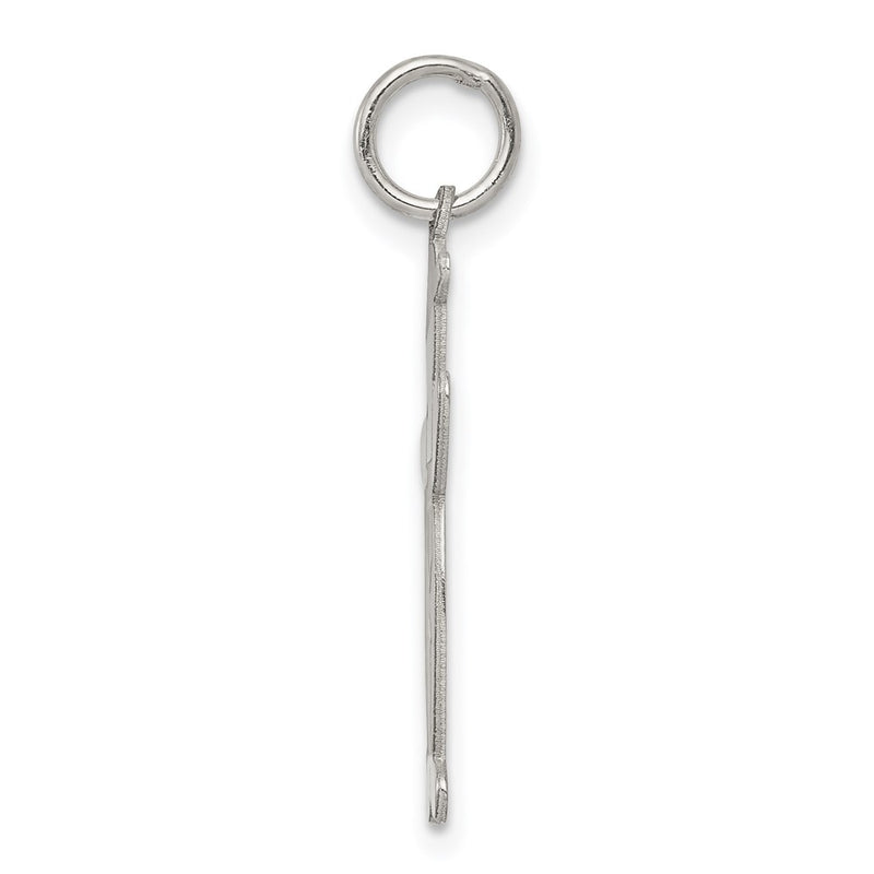 Sterling Silver Rhodium Plated Pee Wee Cuddle Charm