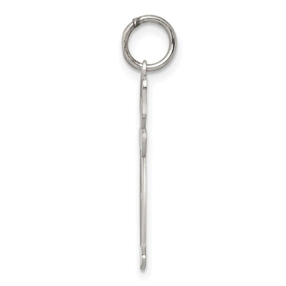 Sterling Silver Rhodium Plated Country Side Cuddle Charm