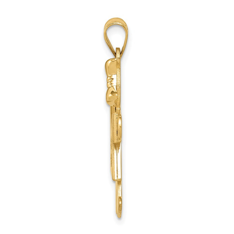 14k VS Diamond kid pendant