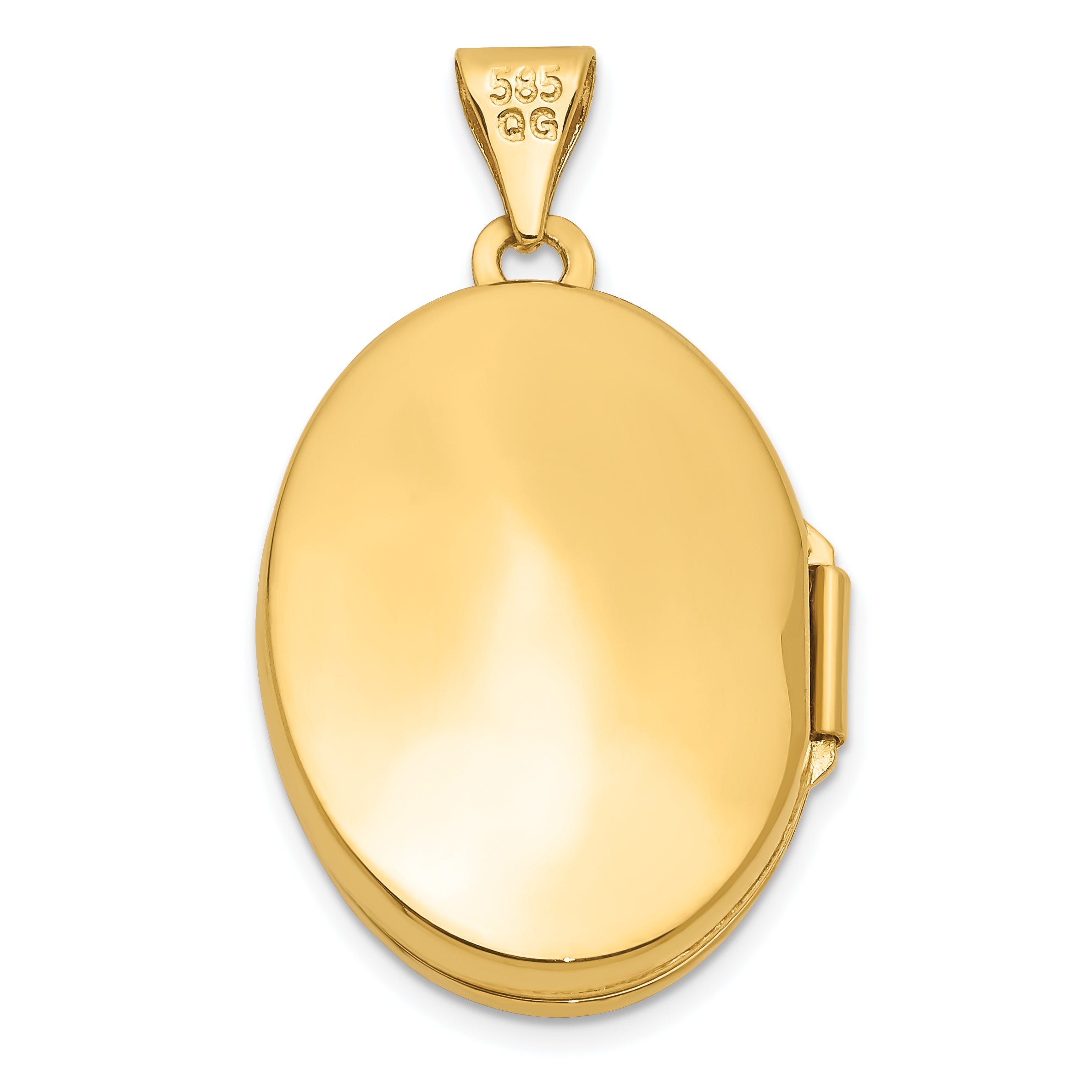 14k Yellow Gold 14k Scrolled Floral Locket