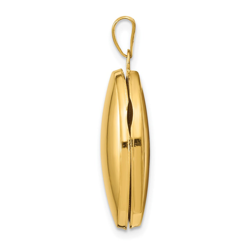 14k Yellow Gold 14k Polished Oval Locket