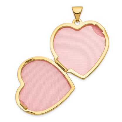 14k Yellow Gold 14k Heart Locket