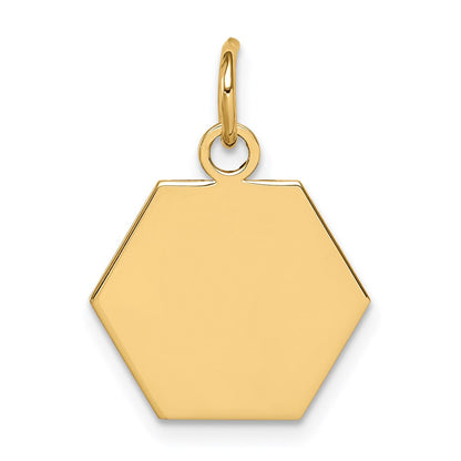 14k Yellow Gold 14k Non-enameled Medical Jewelry Pendant