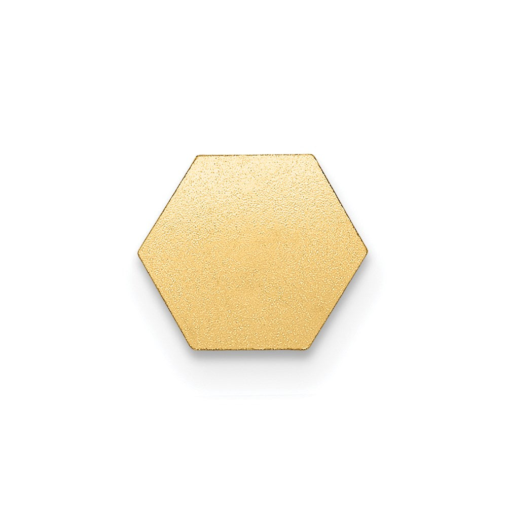 14k Yellow Gold 14k Non-enameled Attachable Medical Emblem Charm