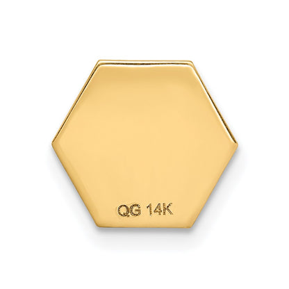 14k Yellow Gold 14k Non-enameled Attachable Medical Emblem Charm