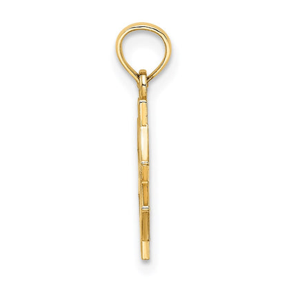 14k Yellow Gold 14k Medical Jewelry Symbol Charm