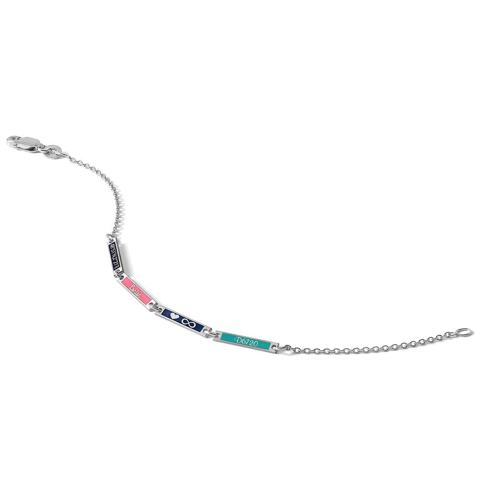 14k-white-gold-brushed-4-station-epoxy-bracelet-xna1183-4w