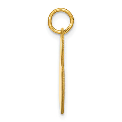 14k Yellow Gold 14k Yellow Gold Blank Heart Charm