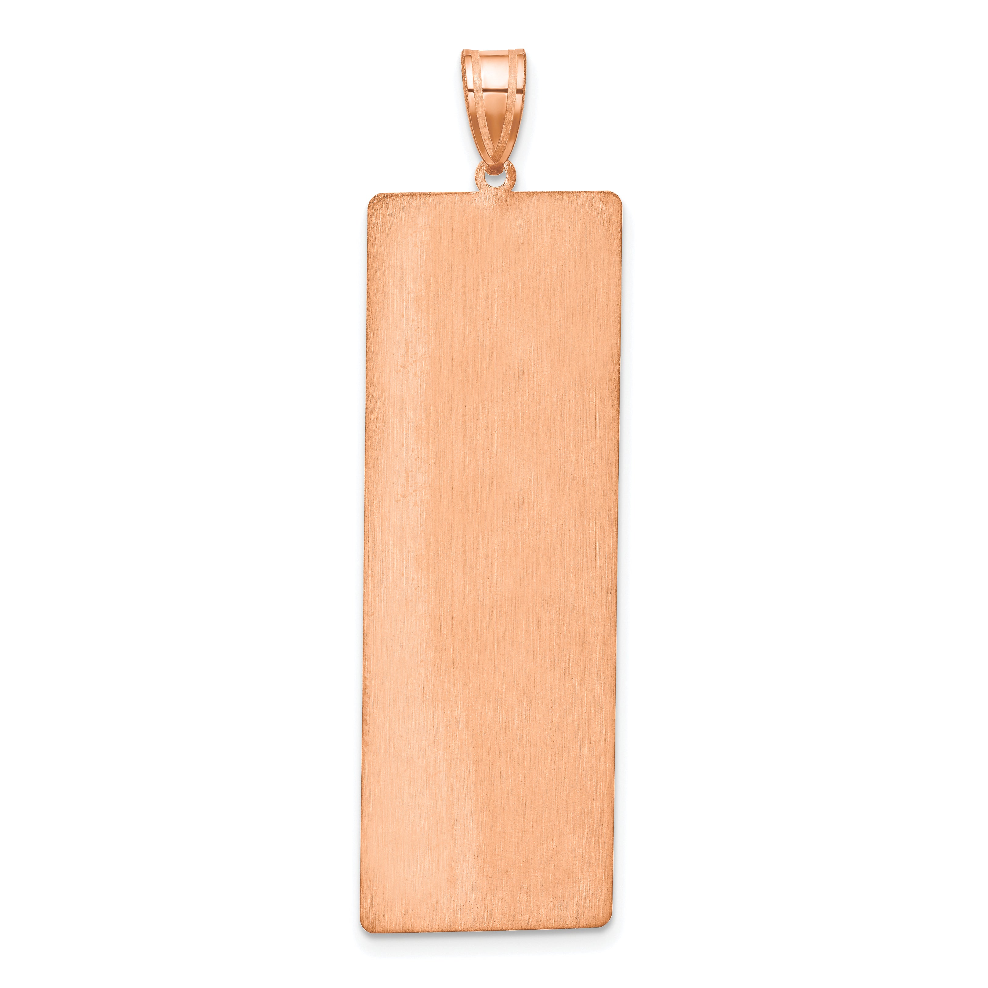 14K Rose Gold 8 Name Family Pendant