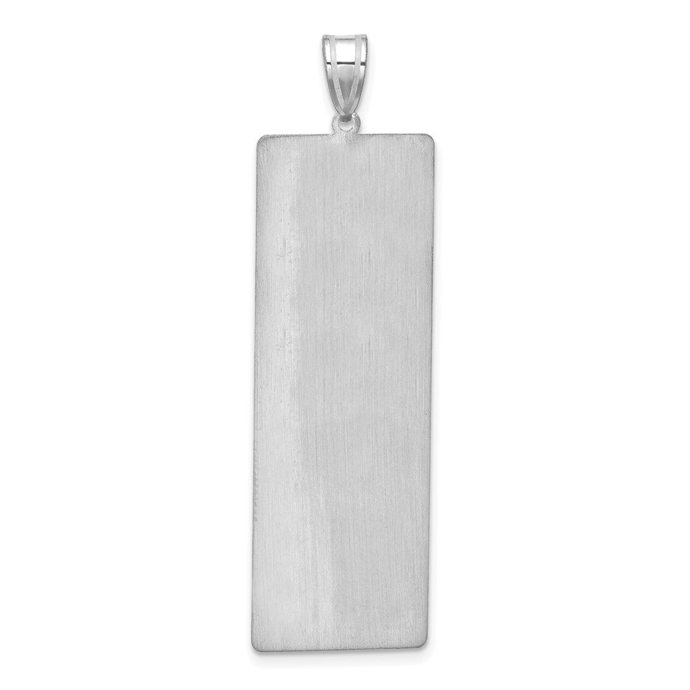 14K White Gold 8 Family Pendant