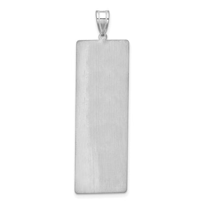 14K White Gold 8 Family Pendant