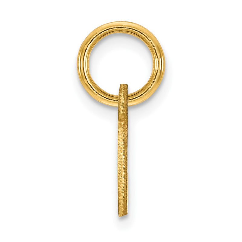 14k Yellow Gold 14KY Upper case Letter C Initial Charm