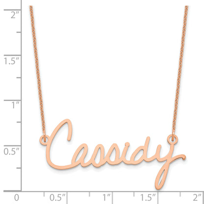 14K Rose Gold Signature Necklace