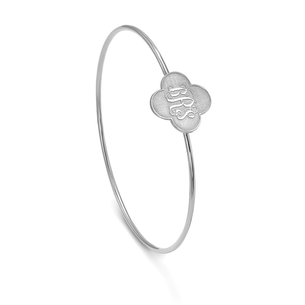 sterling-silver-silver-rhodium-plated-clover-monogram-slip-on-bangle-xna603ss
