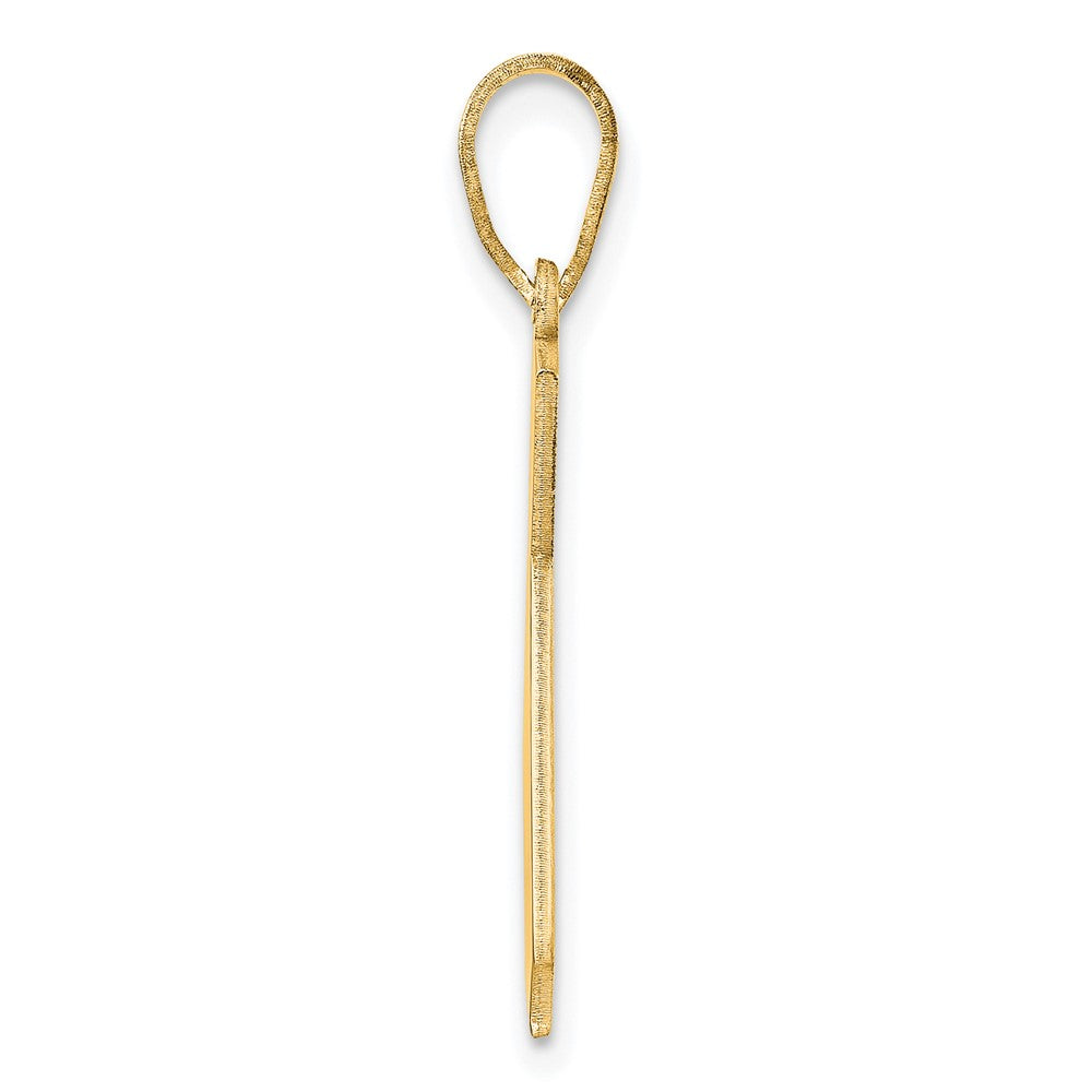 14k Yellow Gold 14KY California State Pendant