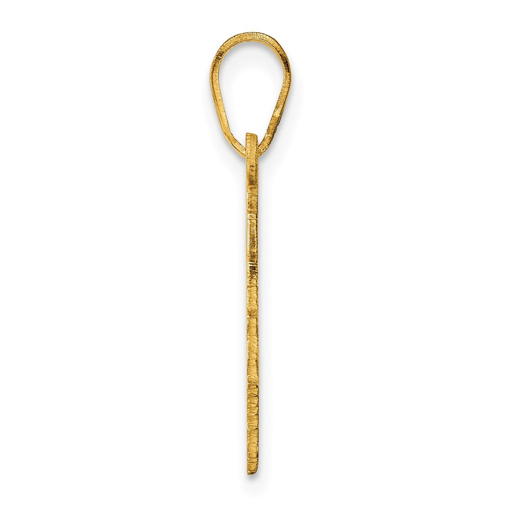 14k Yellow Gold 14KY Georgia State Pendant