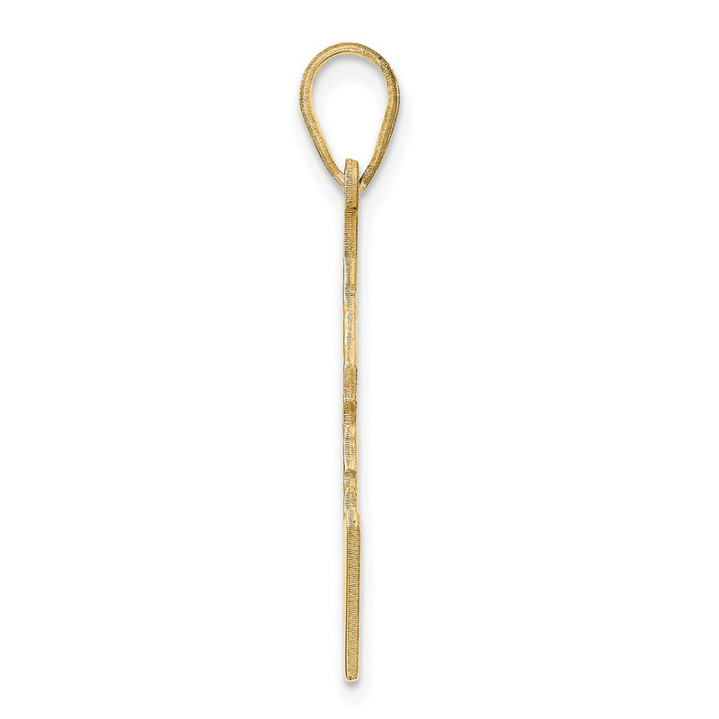 14K Yellow Gold 14Ky Idaho State Pendant