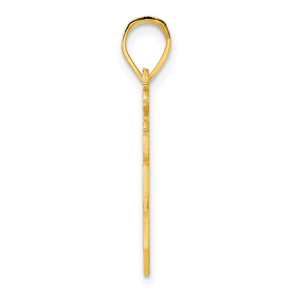 14k Yellow Gold 14KY Michigan State Pendant