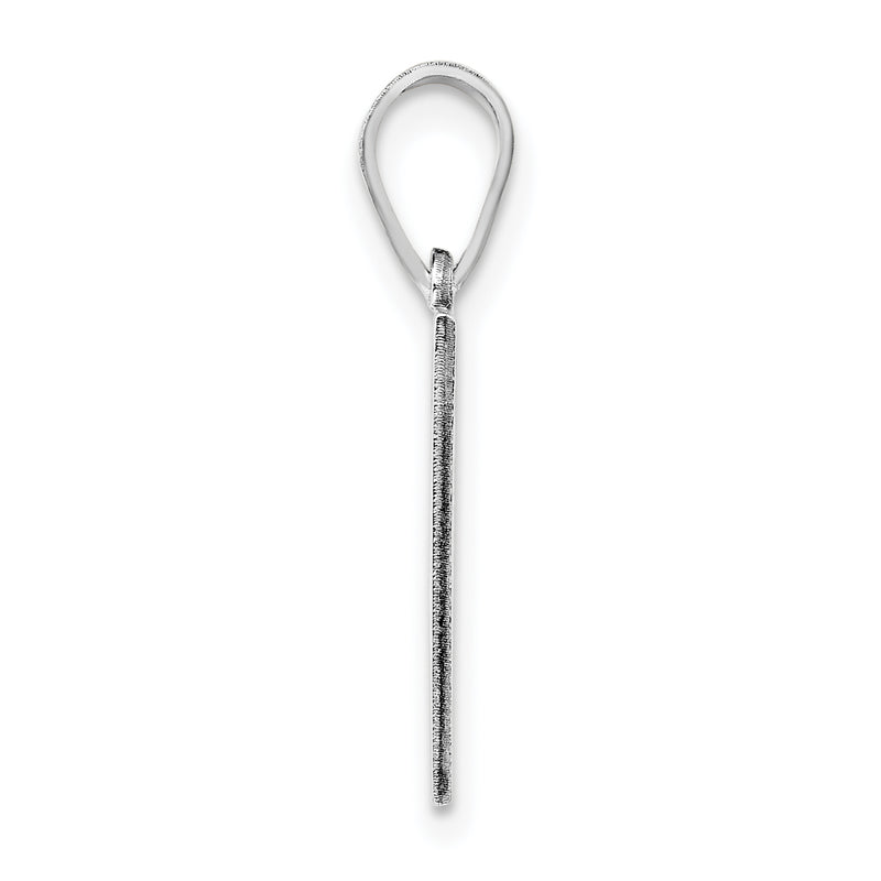 14K White Gold 14Kw Arizona State Pendant