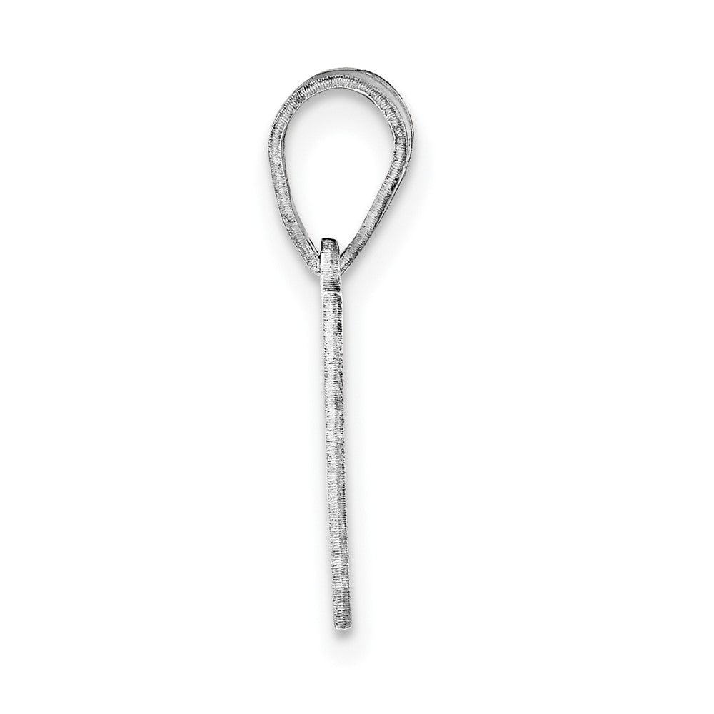 14K White Gold 14Kw Colorado State Pendant