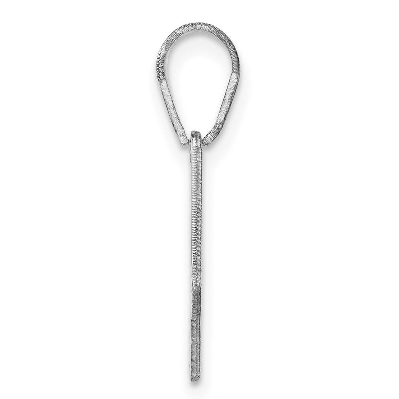 14k White Gold 14KW Connecticut State Pendant