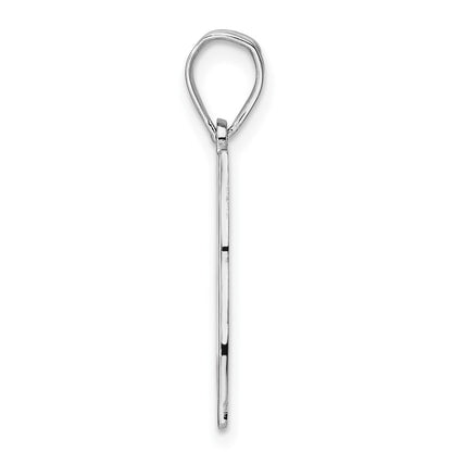 14K White Gold 14Kw Florida State Pendant
