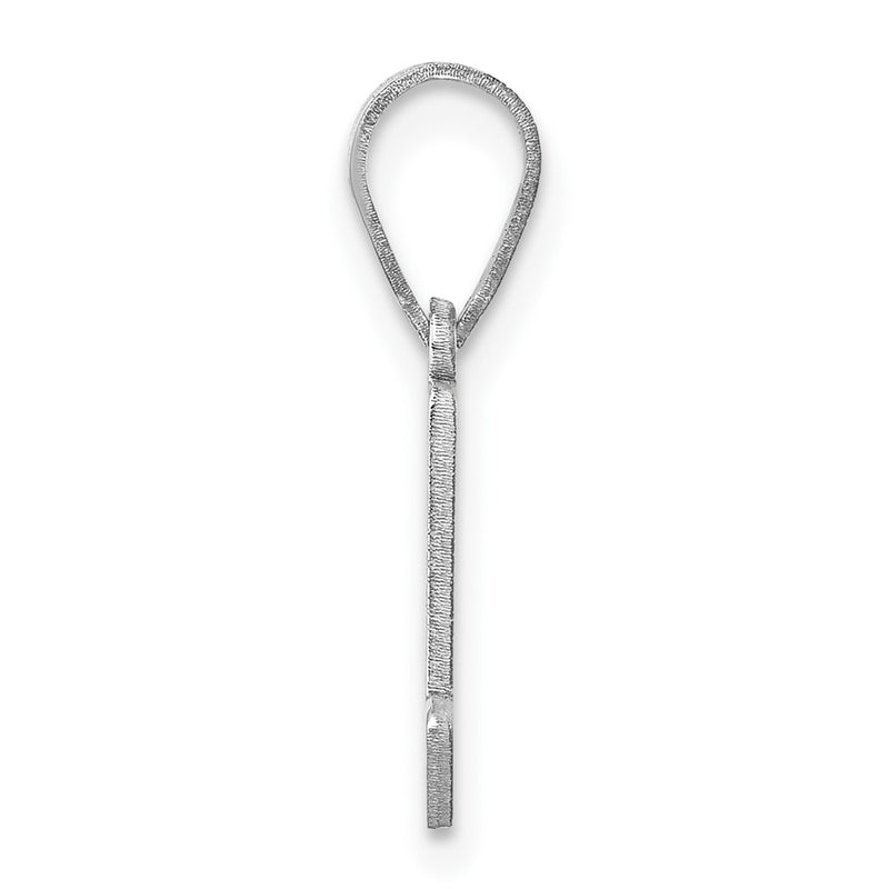 14K White Gold 14Kw Maryland State Pendant