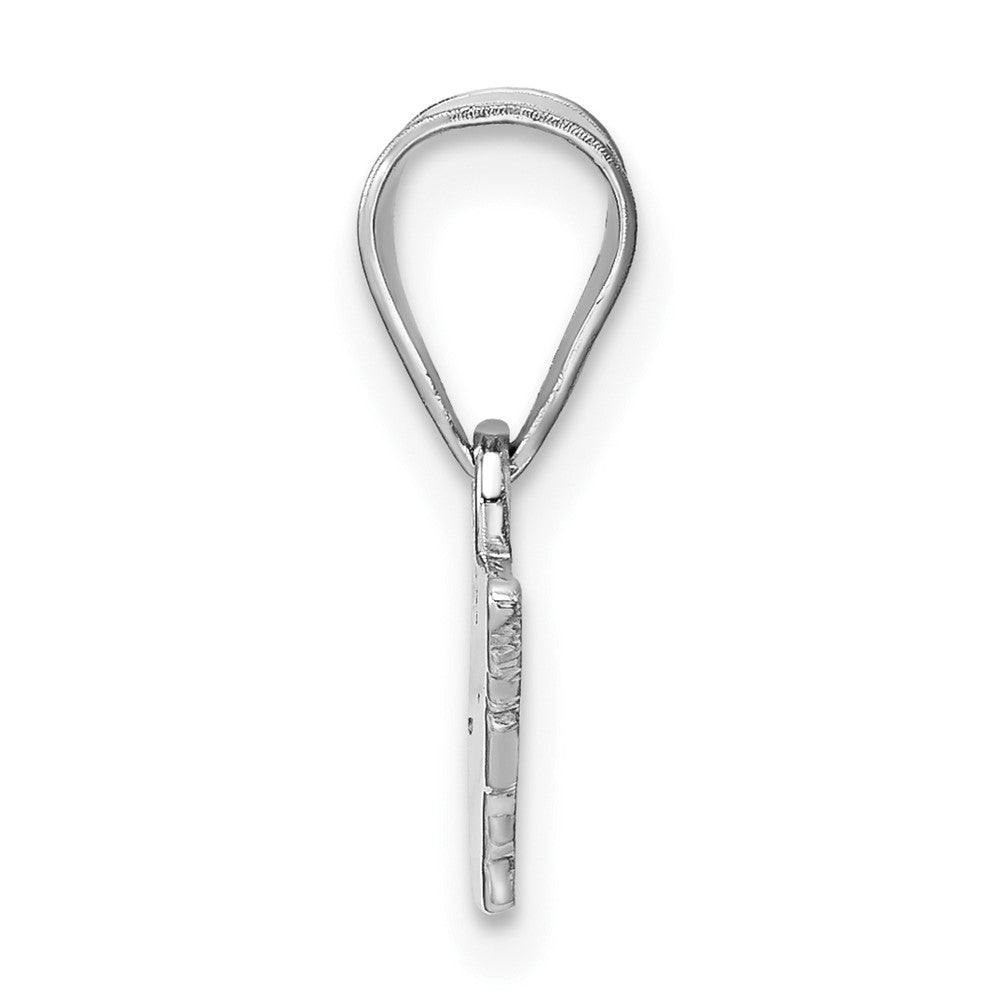 14K White Gold 14Kw Tennessee State Pendant