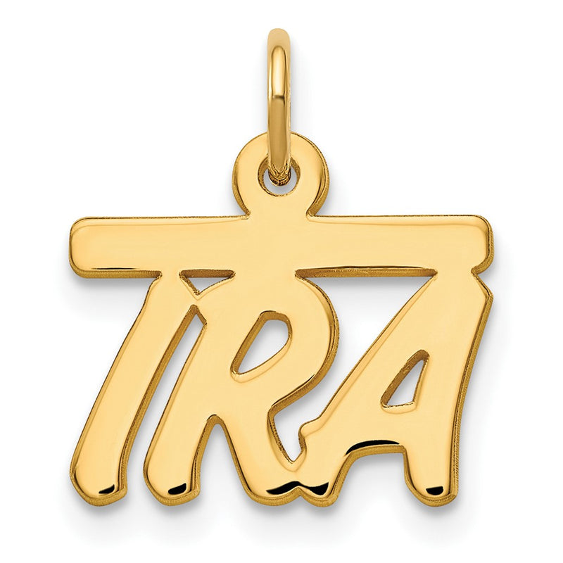 Gold Plated Sterling Silver/Gold Top Bar Name Plate